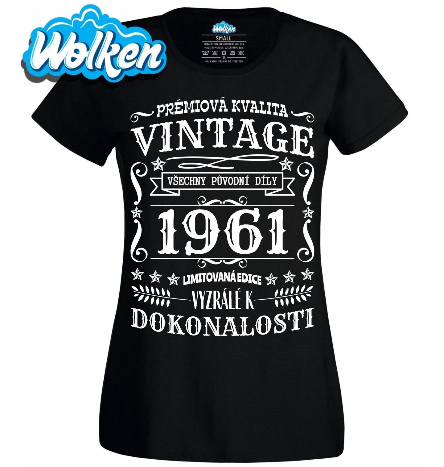 Dámské tričko Ročník 1961 Prémiová kvalita.jpg