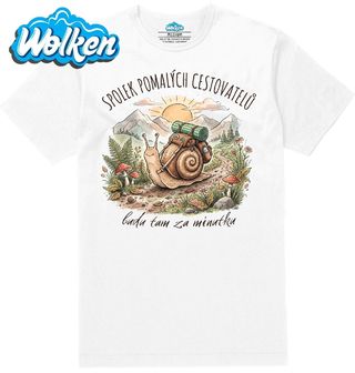 Pánské tričko Šnek Pomalý Cestovatel.jpg