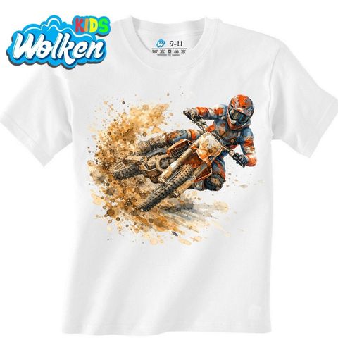 Obrázek produktu Dětské tričko Motokros Jízda v Blátě