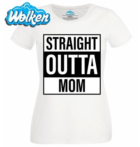 Obrázek produktu Dámské tričko Straight Outta Mom