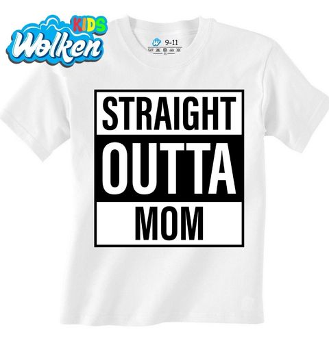 Obrázek produktu Dětské tričko Straight Outta Mom