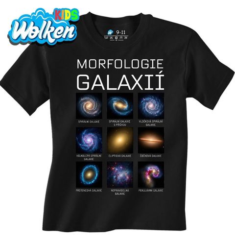 Obrázek produktu Dětské tričko Morfologie Galaxií