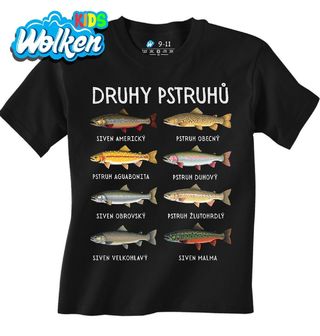 Dětské tričko Druhy Pstruhů a Sivenů.jpg