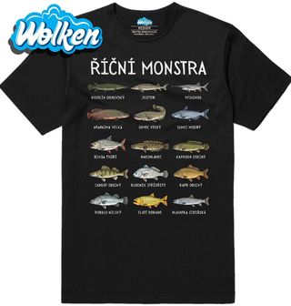 Pánské tričko Říční Monstra pro Rybáře.jpg