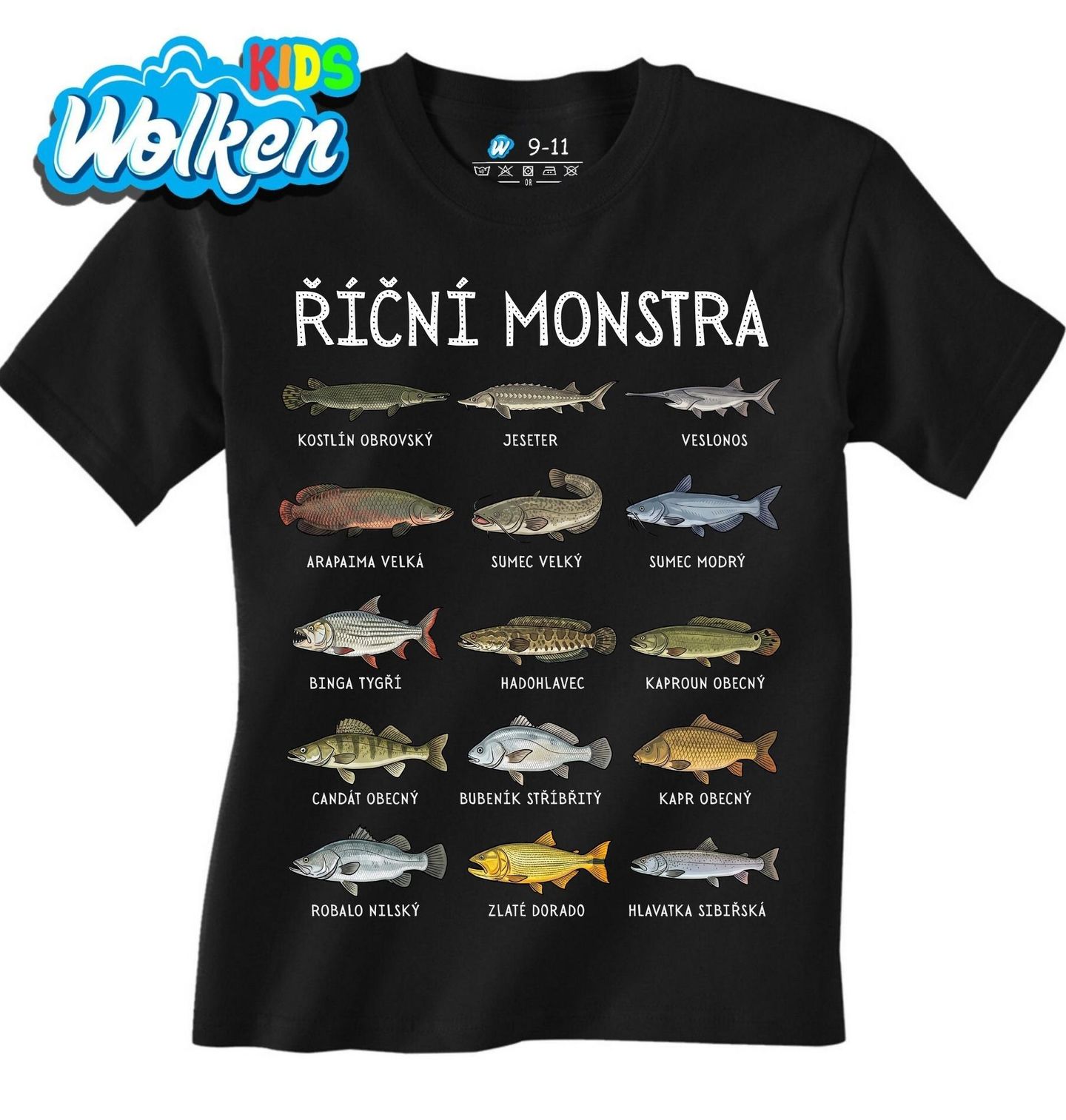 Dětské tričko Říční Monstra pro Rybáře.jpg