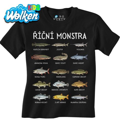 Obrázek produktu Dětské tričko Říční Monstra pro Rybáře
