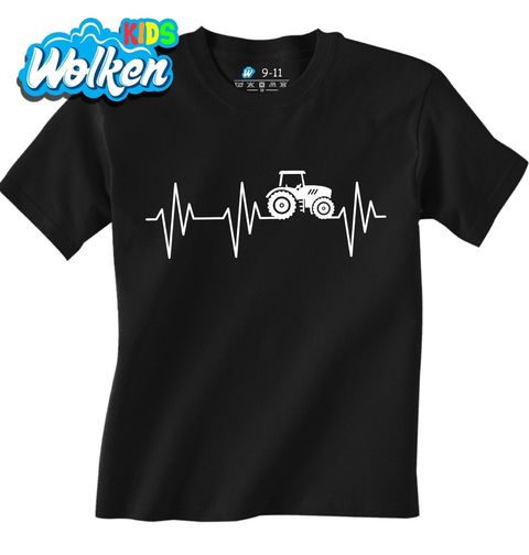 Obrázek produktu Dětské tričko Kardiogram a Traktor