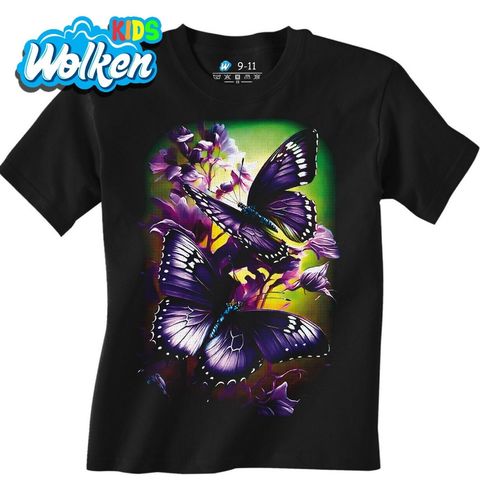 Obrázek produktu Dětské tričko Fialový Motýl Papilio