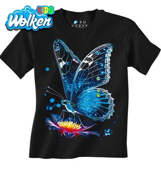 Dětské tričko Modrý Motýl Morpho.jpg