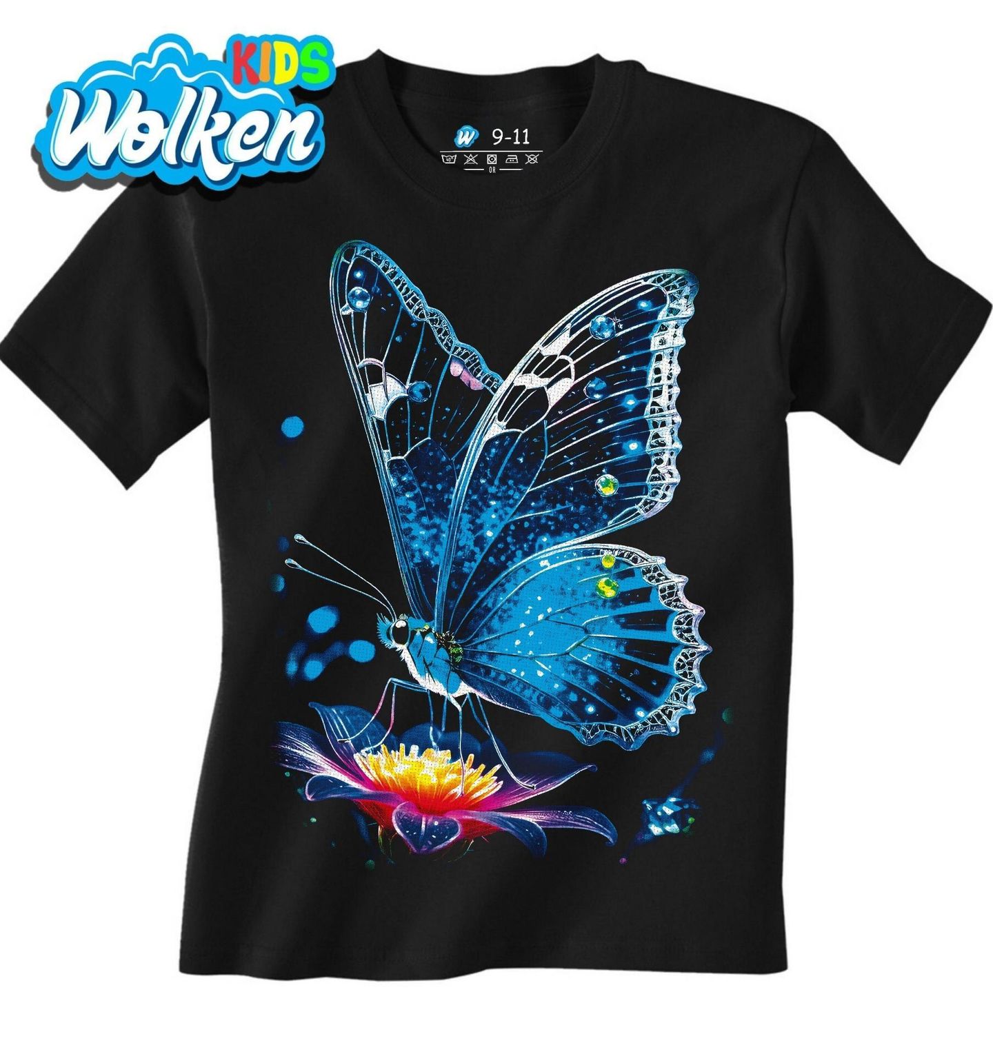 Dětské tričko Modrý Motýl Morpho.jpg