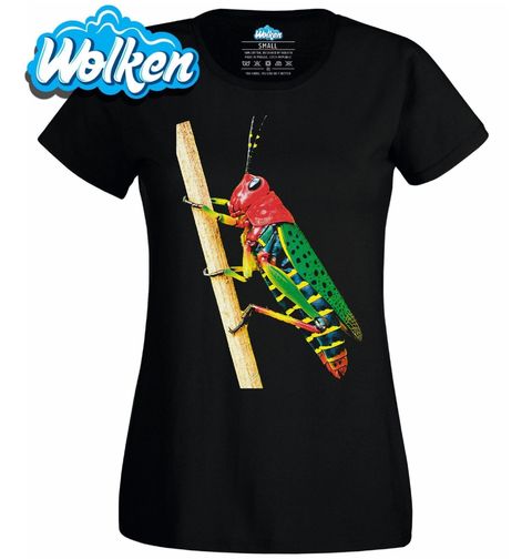 Obrázek produktu Dámské tričko Tropická Kobylka Painted Grasshopper