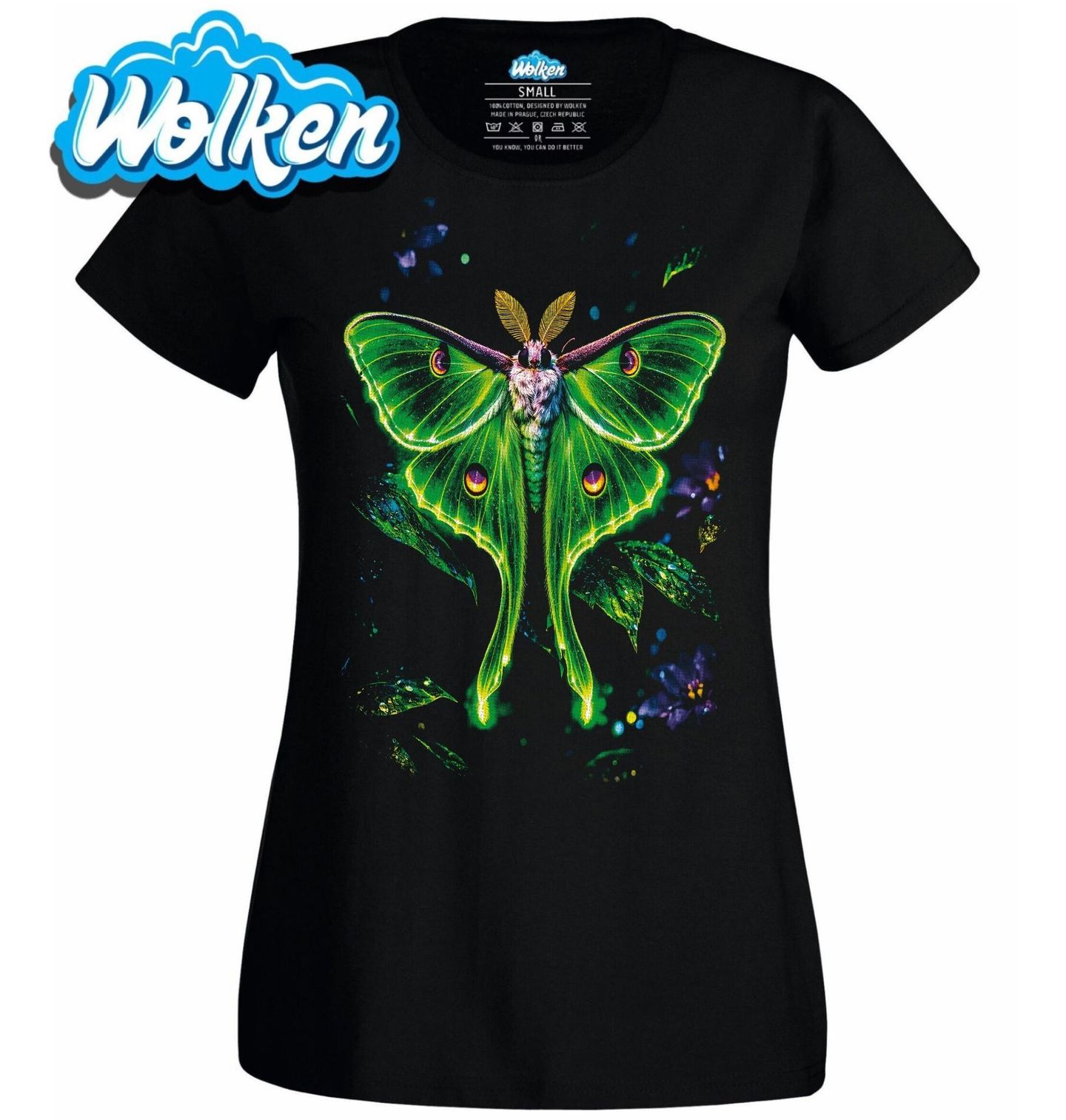 Dámské tričko Martináč měsíčitý Luna Moth.jpg