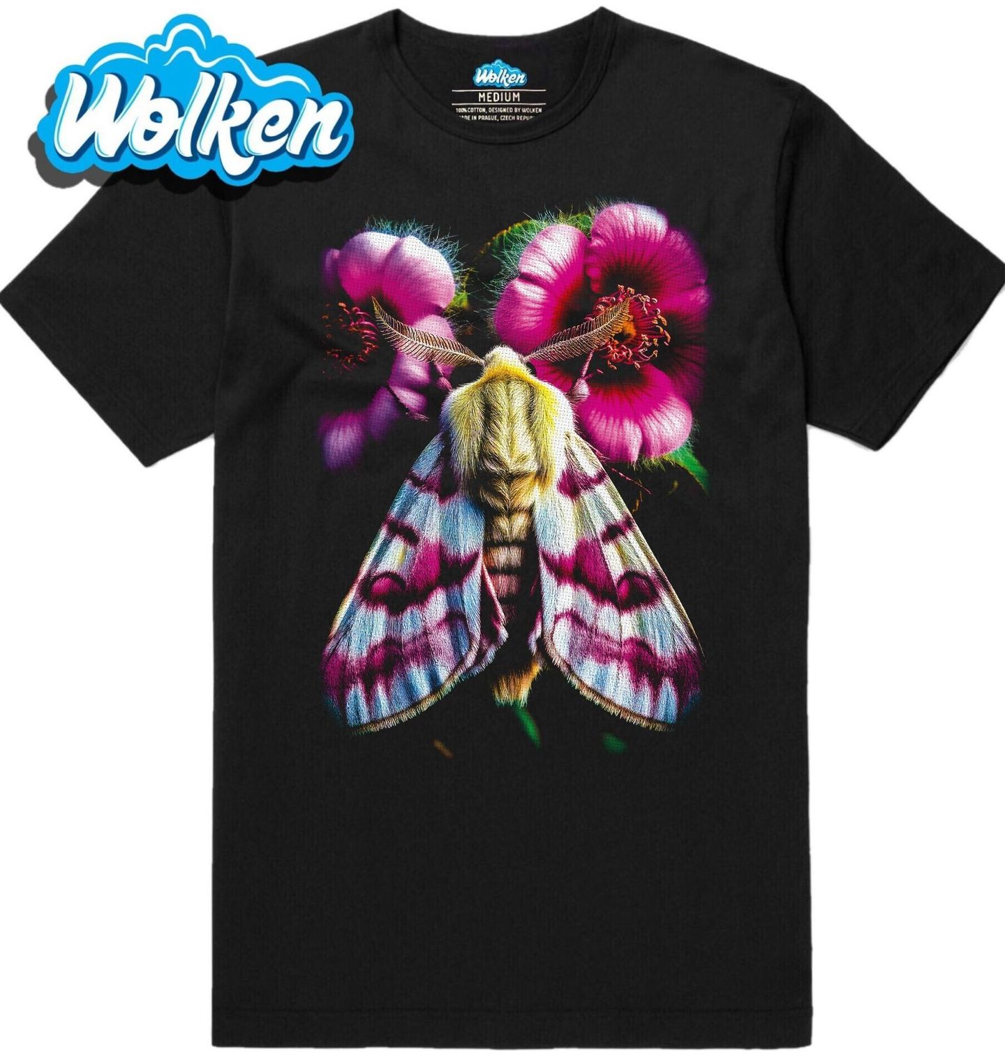 Pánské tričko Můra ovčí Sheep moth.jpg