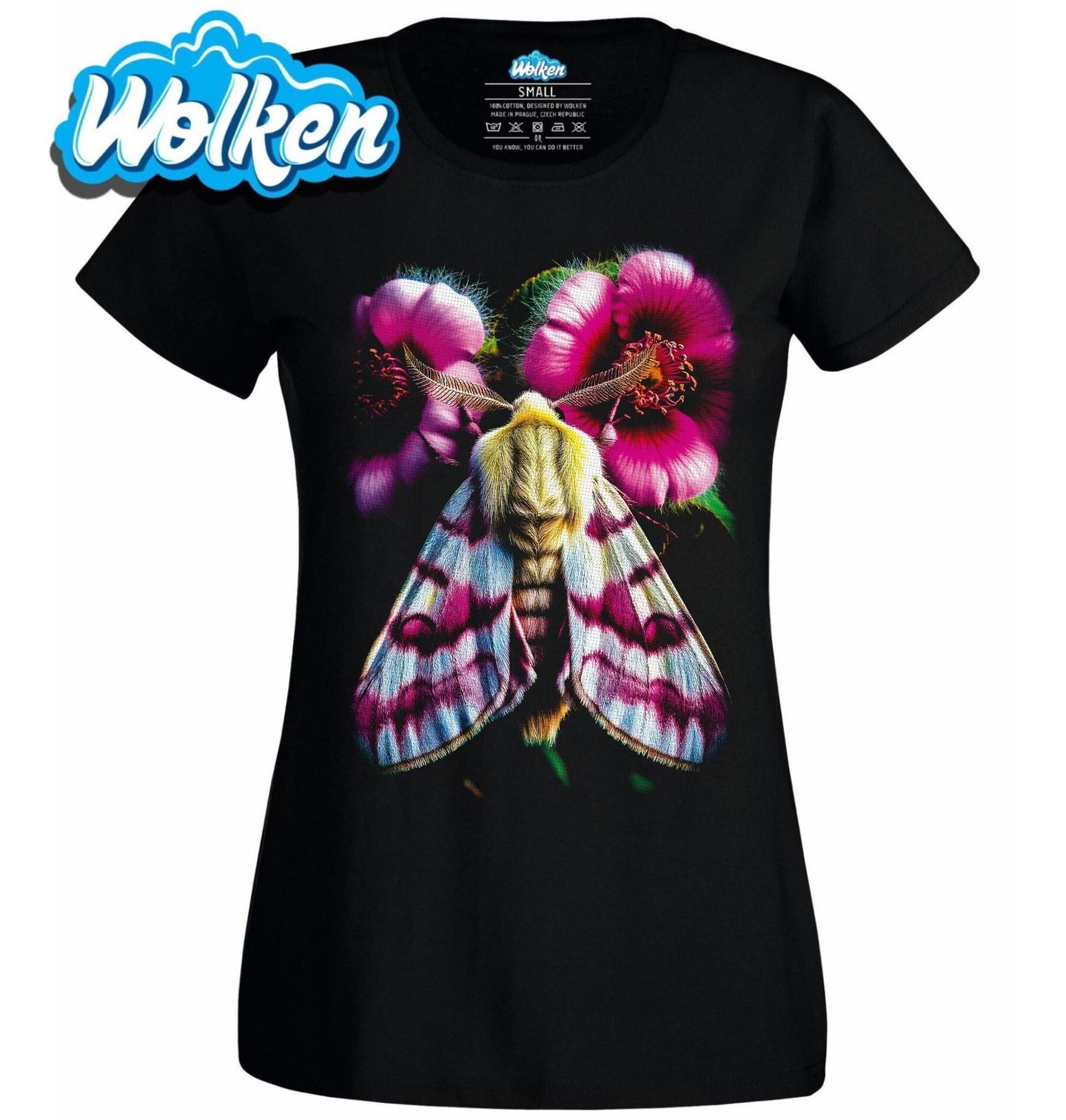 Dámské tričko Můra ovčí Sheep moth.jpg