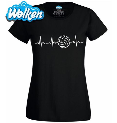 Obrázek produktu Dámské tričko Kardiogram a Volejbal