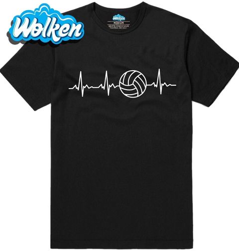 Obrázek produktu Pánské tričko Kardiogram a Volejbal