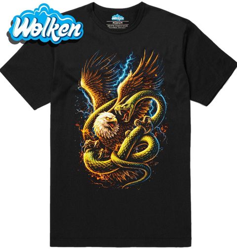 Obrázek produktu Pánské tričko Souboj Orla a Hada Eagle vs Snake