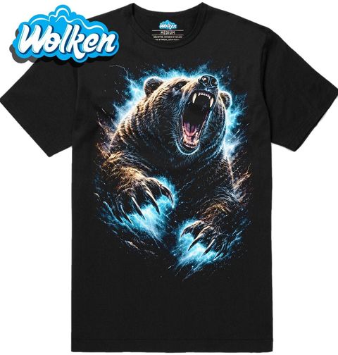 Obrázek produktu Pánské tričko Rozzuřený Medvěd Grizzly