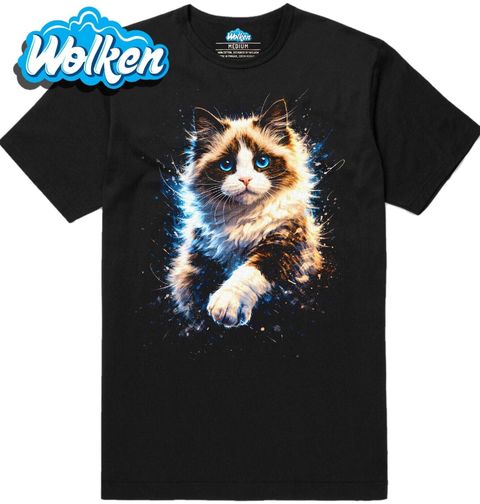 Obrázek produktu Pánské tričko Klidná Kočka Ragdoll