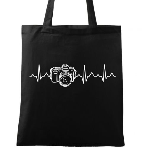 Obrázek produktu Bavlněná taška Kardiogram a Foťák