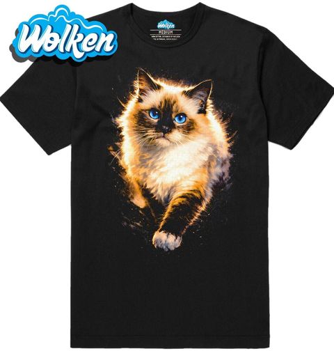 Obrázek produktu Pánské tričko Modrooká Kočka Ragdoll