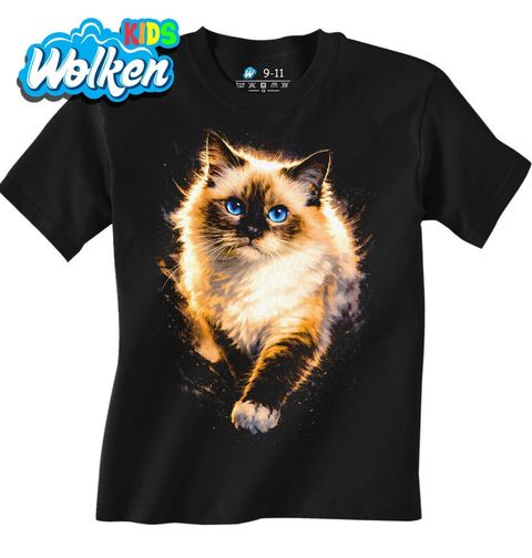 Obrázek produktu Dětské tričko Modrooká Kočka Ragdoll
