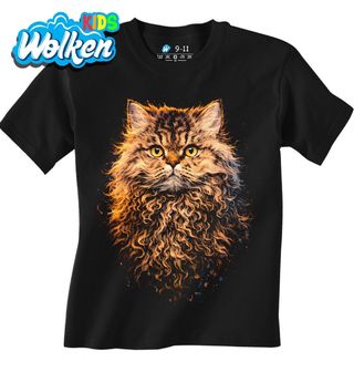 Dětské tričko Kudrnatá Kočka Selkirk Rex.jpg