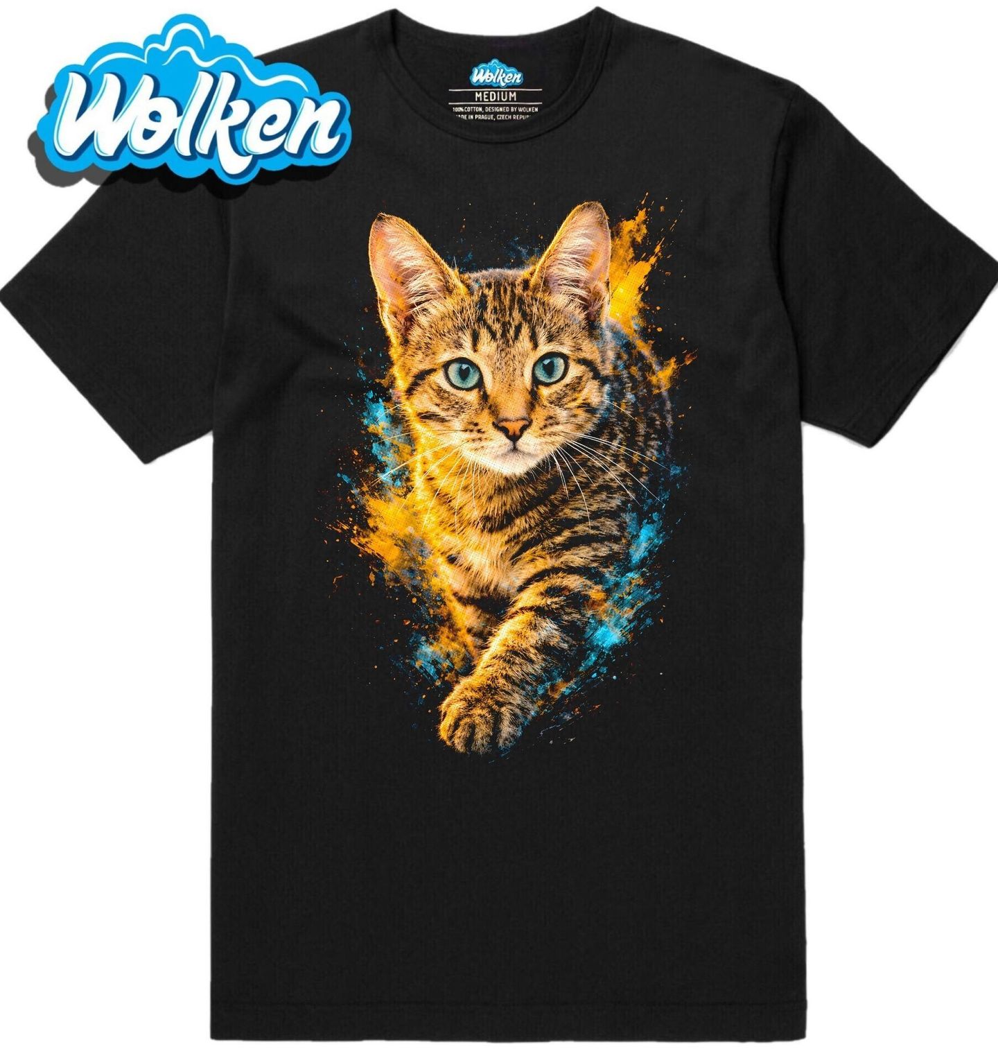 Pánské tričko Mourovatá Kočka Toyger.jpg
