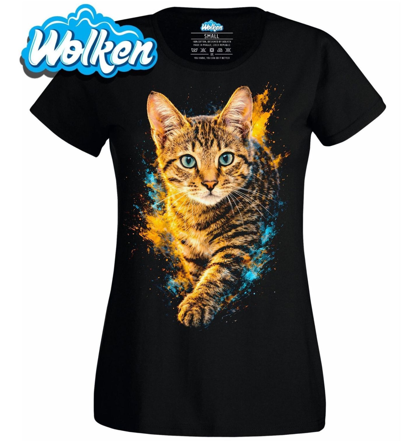 Dámské tričko Mourovatá Kočka Toyger.jpg