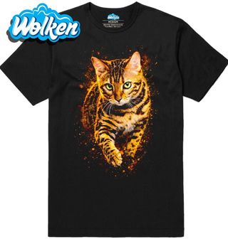 Pánské tričko Elegantní Kočka Toyger.jpg