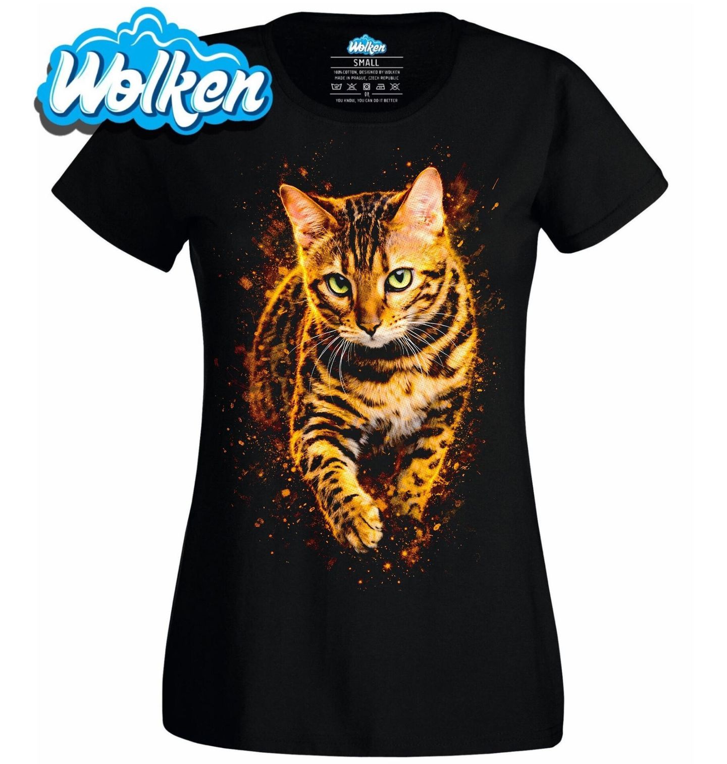 Dámské tričko Elegantní Kočka Toyger.jpg