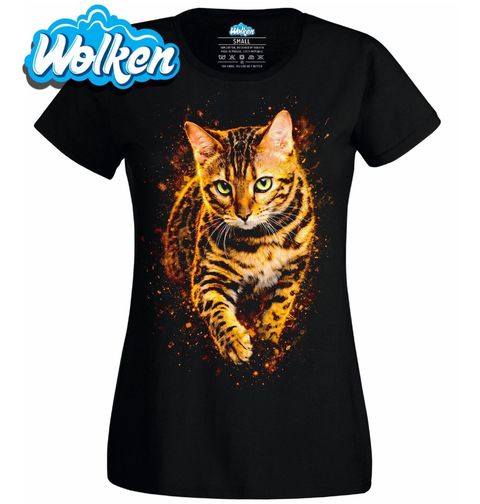 Obrázek produktu Dámské tričko Elegantní Kočka Toyger