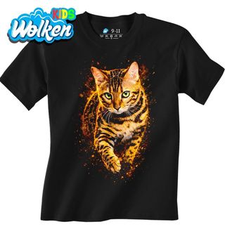 Dětské tričko Elegantní Kočka Toyger.jpg