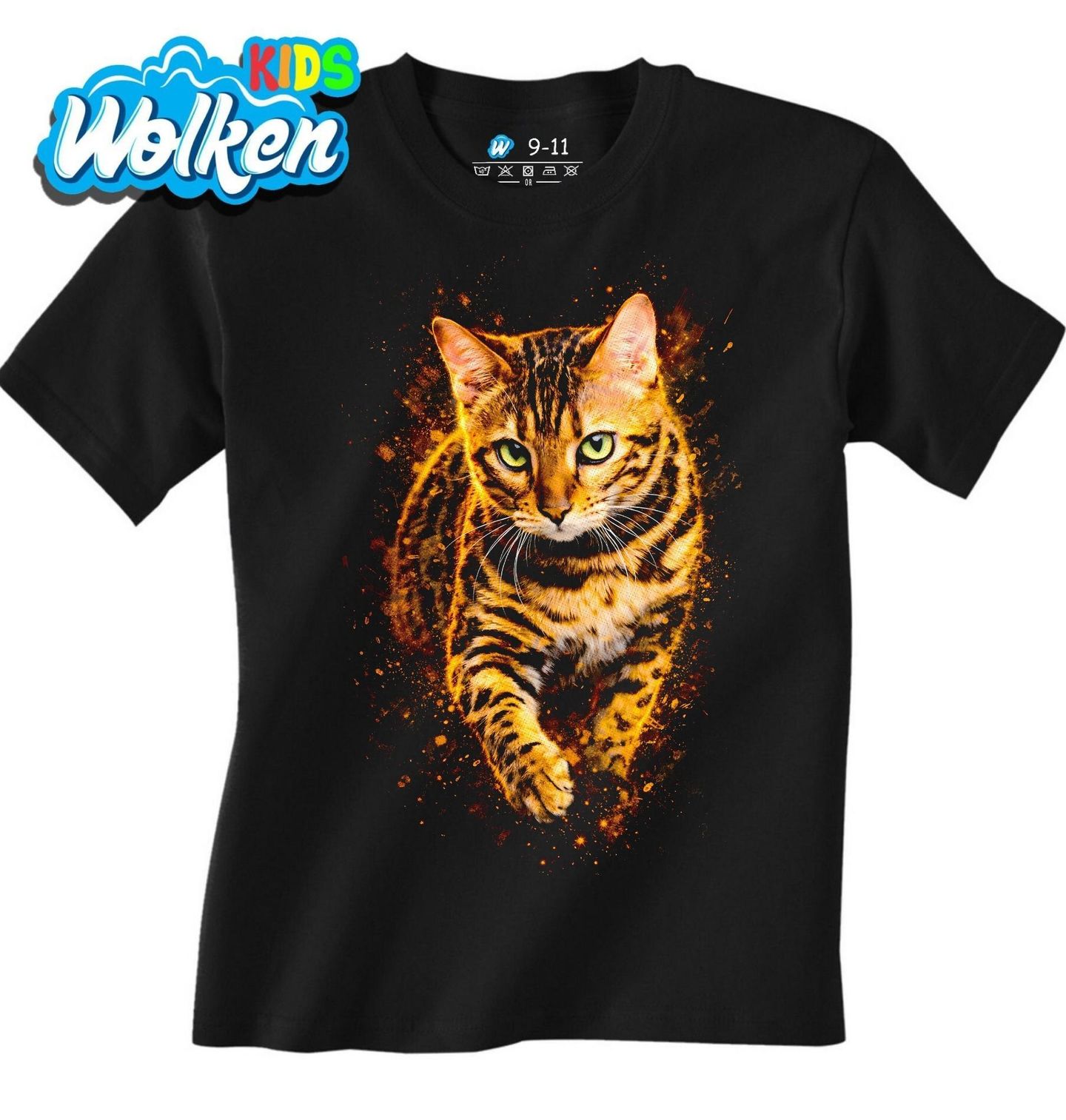Dětské tričko Elegantní Kočka Toyger.jpg