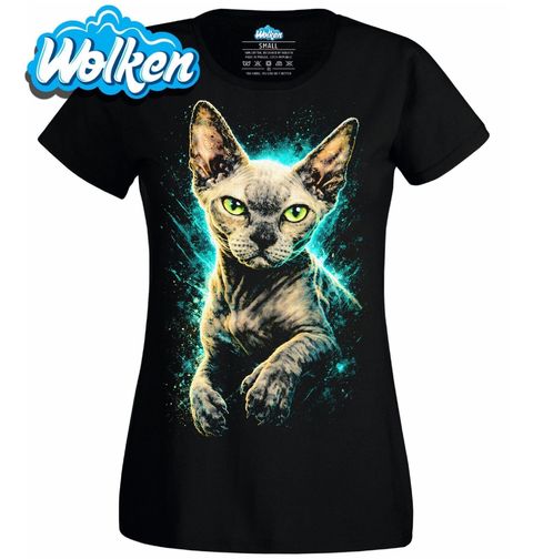 Obrázek produktu Dámské tričko Kočka Kanadský sphynx