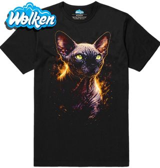 Pánské tričko Kanadská Bezsrstá Kočka Sphynx.jpg