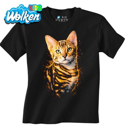 Obrázek produktu Dětské tričko Toyger Kočka s Tygřími Pruhy