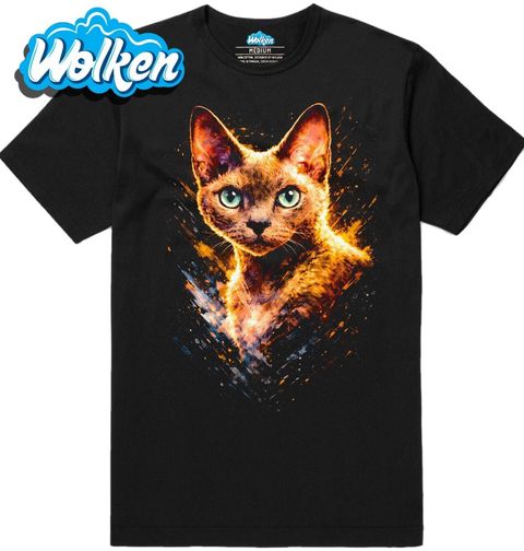Obrázek produktu Pánské tričko Zrzavá Kočka Devon Rex