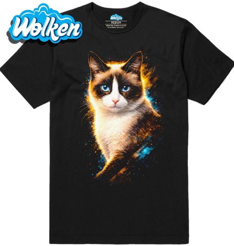 Obrázek produktu Pánské tričko Ragdoll Kočka s Krátkou Srstí