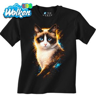 Dětské tričko Ragdoll Kočka s Krátkou Srstí.jpg