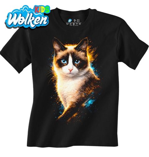 Obrázek produktu Dětské tričko Ragdoll Kočka s Krátkou Srstí