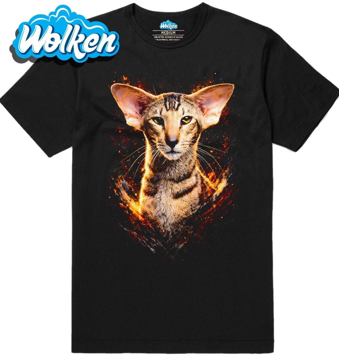 Pánské tričko Orientální Kočka Oriental Shorthair.jpg