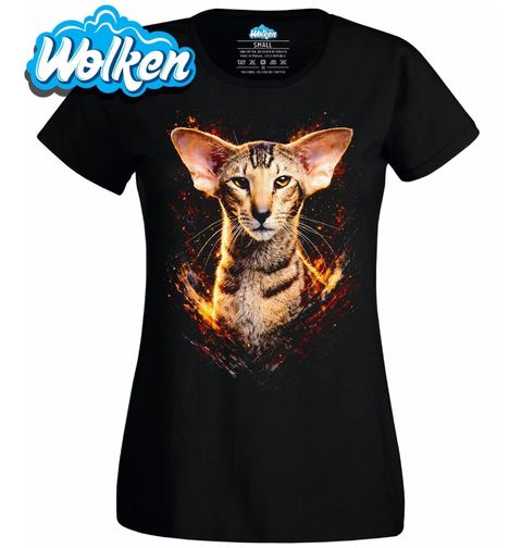 Obrázek produktu Dámské tričko Orientální Kočka Oriental Shorthair