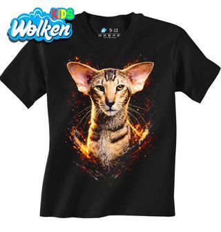 Dětské tričko Orientální Kočka Oriental Shorthair.jpg