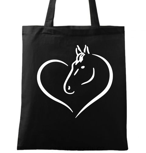 Obrázek produktu Bavlněná taška Koňská láska