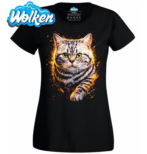 Obrázek produktu Dámské tričko Britská Krátkosrstá Kočka British Shorthair