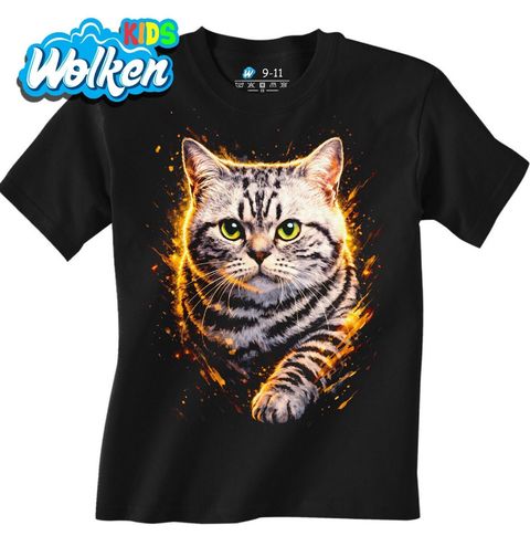 Obrázek produktu Dětské tričko Britská Krátkosrstá Kočka British Shorthair