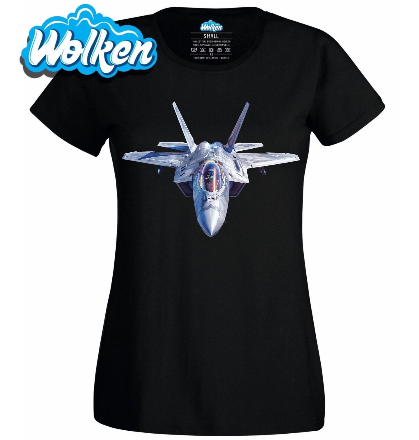 Dámské tričko Stíhačka Lockheed Martin F-22 Raptor.jpg