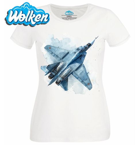 Obrázek produktu Dámské tričko Dvoumotorová Stíhačka MiG-29