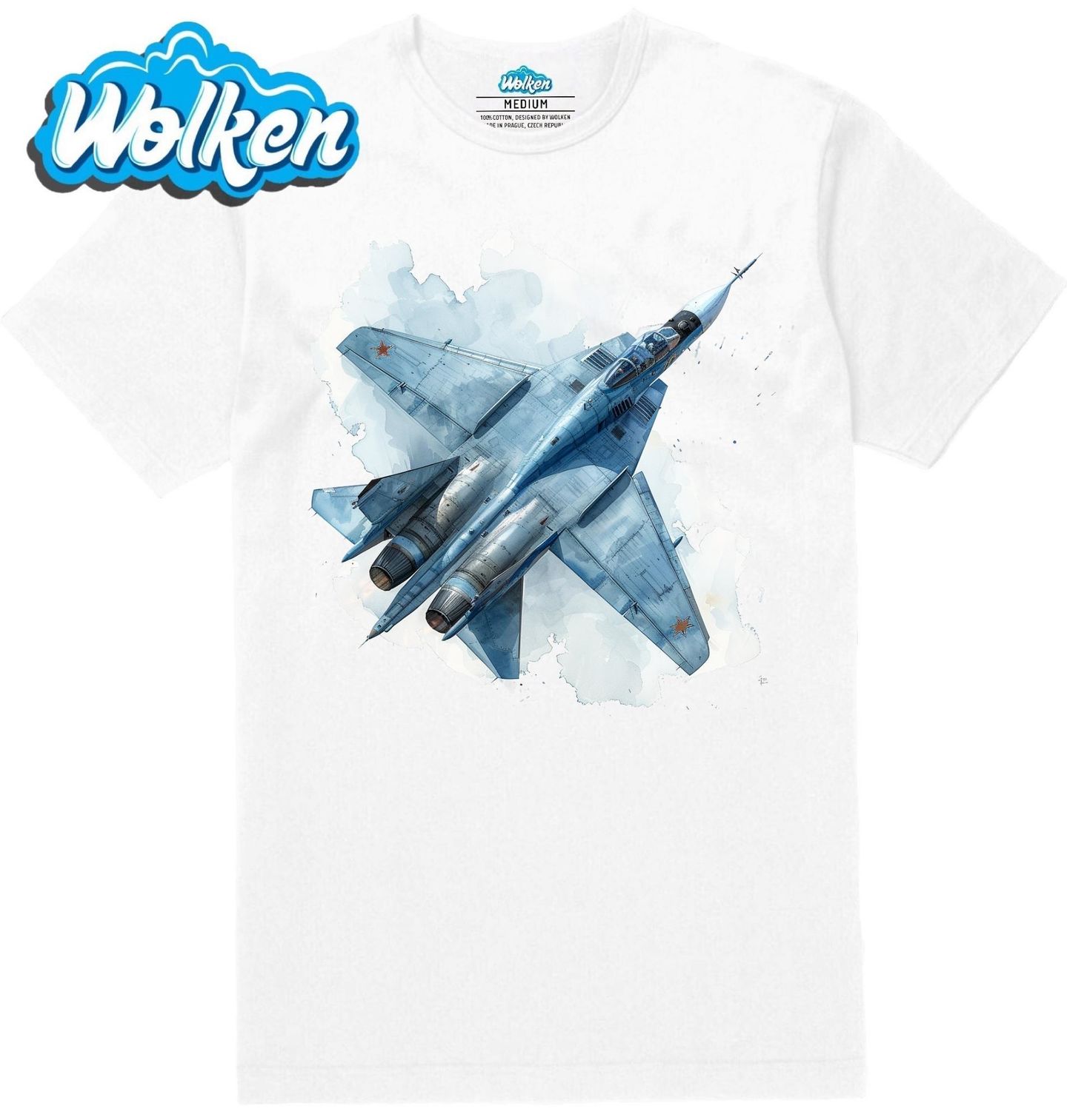 Pánské tričko Dvoumotorová Stíhačka MiG-29.jpg
